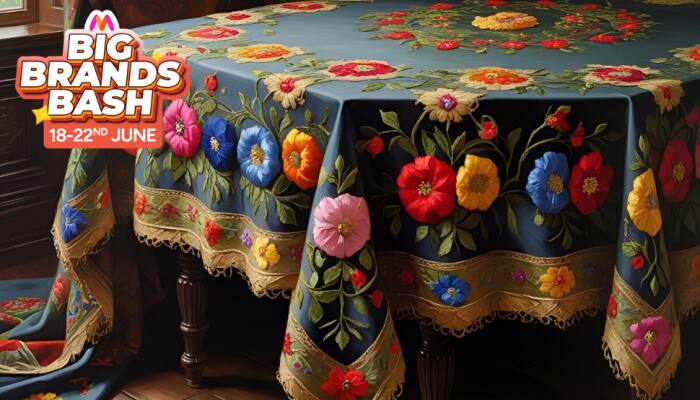 Shop Premium Table Covers at Myntra’s Big Brands Bash (18–22 June 2025)