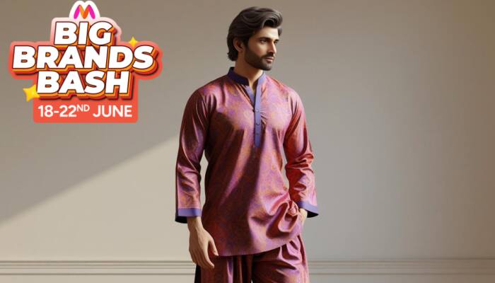 Kurta Pyjama Sets for Men Must Have from Myntra Big Brands Bash (18 to 22 June 2025)
