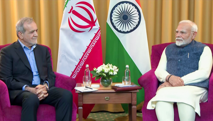 Middle-East Conflict: PM Modi, Iran's Prez Pezeshkian Discuss De-Escalation Middle-East Conflict: PM Modi, Iran's Prez Pezeshkian Discuss De-Escalation