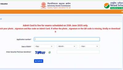 UGC NET Admit Card 2025 Released for June 25 Exam At ugcnet.nta.ac.in- Check Direct Link To Download Here