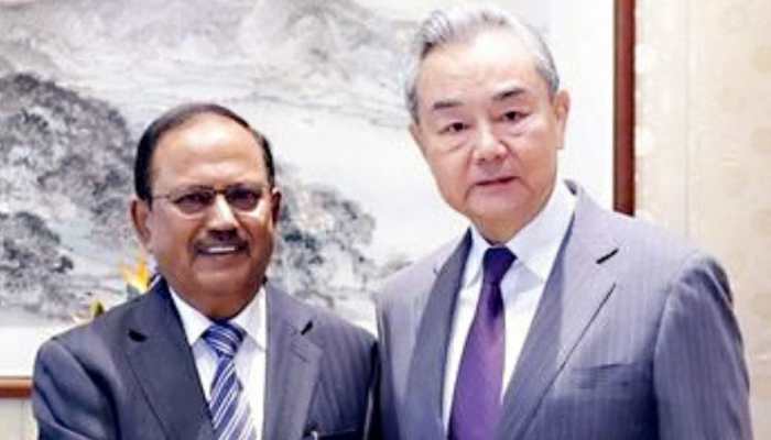 NSA Doval, Chinese FM Wang Yi Review Recent Developments In India-China Ties