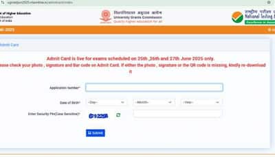 UGC NET 2025 Admit Card Released for June 27 Exam At ugcnet.nta.ac.in- Check Direct Link To Download Here