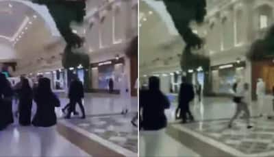 Panic In Doha: Iran Missile Strike On US Base In Qatar Sparks Mall Chaos; Viral Video Emerges | WATCH