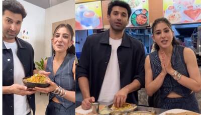 Metro…In Dino: Sara Ali Khan Drops Fun BTS Video With Aditya Roy Kapur From Bengaluru Promotions – WATCH