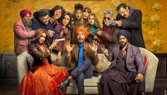 Son of Sardaar 2 New Poster Unveiled, Ajay Devgn Leads A Riotous Squad Into Comic Chaos
