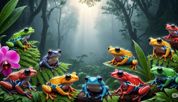 Rain Brings Them Out: 8 Colorful Frogs That Appear Only During Monsoon