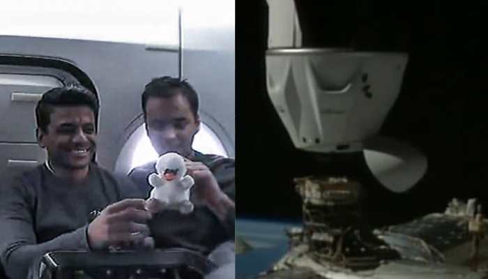 Shubhanshu Shukla Steps Inside The International Space Station, Welcomed With Big Hugs | WATCH