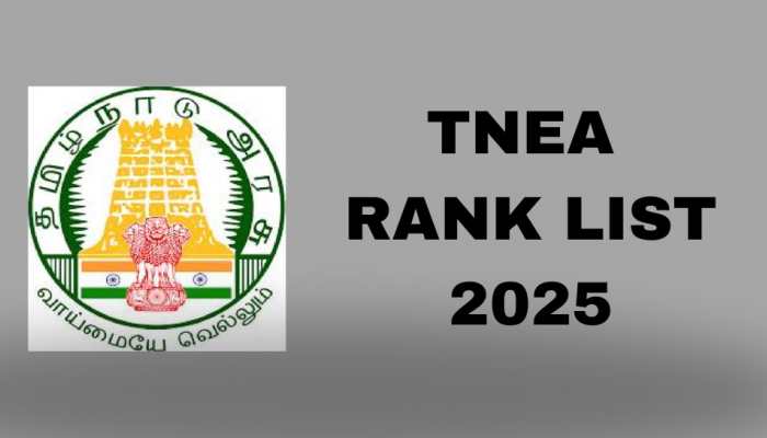 TNEA 2025 Rank List Out Today: Check Your Engineering Admission Rank On tneaonline.org