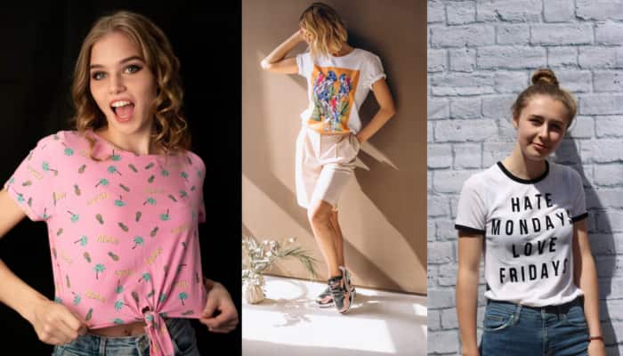 Fresh-Tee Finds: Women’s Printed &amp; Graphic Tees in Myntra Clearance Sale