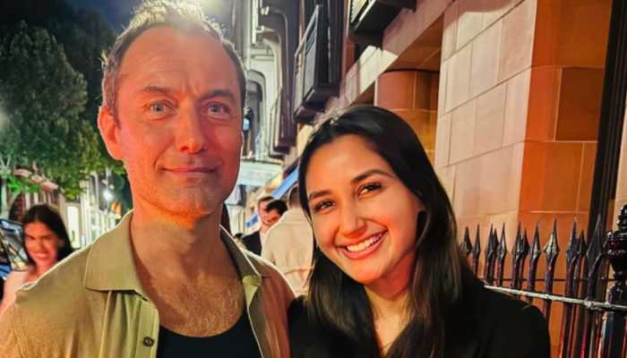 Nikita Dutta Bumps Into 'Sherlock Holmes' Star Jude Law On Vacation , Calls It Her ‘Ultimate Fangirl Moment’