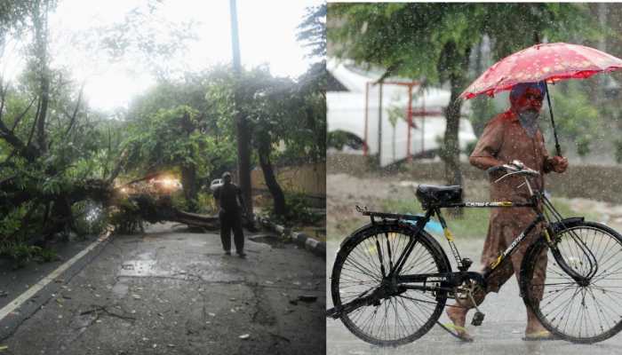 Weather Update: Rain Lashes Parts Of Delhi; IMD Issues Red, Orange, Yellow Alerts In Multiple States 