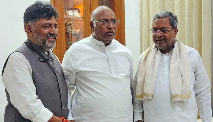 BJP Brands Congress ‘High Command’ A ‘Ghost’ Amid Kharge's Clarification On Karnataka CM Change Talk BJP Brands Congress ‘High Command’ A ‘Ghost’ Amid Kharge's Clarification On Karnataka CM Change Talk