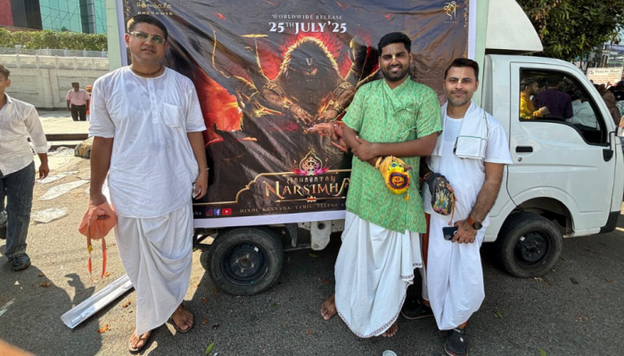 Mahavatar Narsimha Makes Spiritual Debut At Noida’s Rath Yatra Ahead Of July 2025 Release Mahavatar Narsimha Makes Spiritual Debut At Noida’s Rath Yatra Ahead Of July 2025 Release