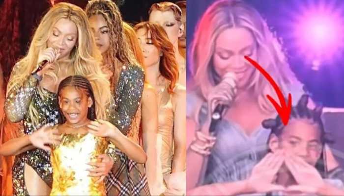 Beyonce's Daughter Rumi's Hand Gesture Ignites 'Illuminati' Fears &amp; Backlash Over Child's Involvement, Video Goes Viral