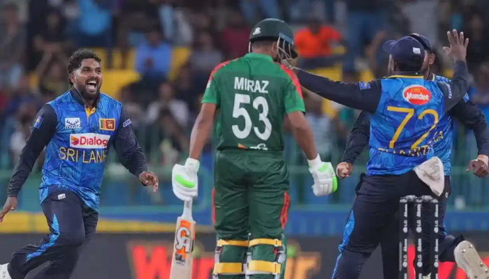 Bangladesh Lose 7 Wickets For Just 5 Runs In Stunning Collapse As Sri Lanka Seal 77-Run Win In 1st ODI Bangladesh Lose 7 Wickets For Just 5 Runs In Stunning Collapse As Sri Lanka Seal 77-Run Win In 1st ODI