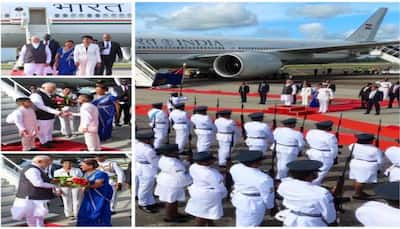 Modi Mania Grips Trinidad: PM Receives Historic Welcome, Diaspora Cheers With Drums, Dance And Bhojpuri Chautaal