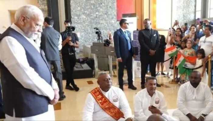 Bhojpuri Beats In The Caribbean: PM Modi's Unforgettable Welcome In Trinidad, Video Goes Viral | WATCH