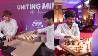 Gukesh Beats Magnus Carlsen Again, Takes Commanding Lead In SuperUnited Rapid And Blitz 2025