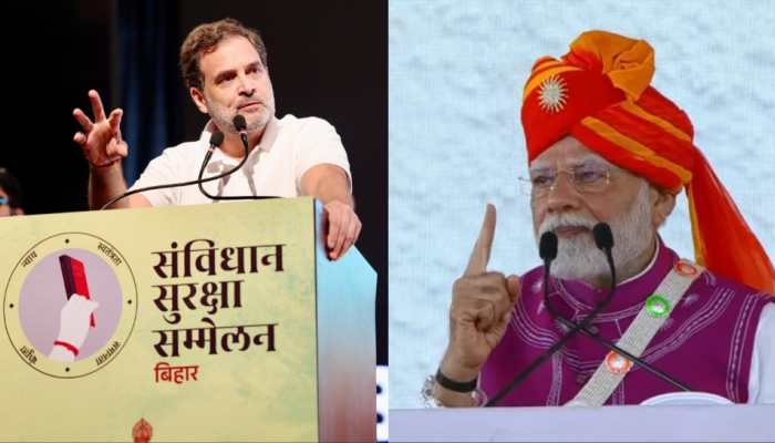 Rahul Gandhi Predicts PM Modi Will 'Meekly Bow' To Trump’s Tariff Ultimatum Rahul Gandhi Predicts PM Modi Will 'Meekly Bow' To Trump’s Tariff Ultimatum