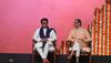 Thackeray Cousins Share Stage In Worli, Reunite After 2 Decades For Marathi Cause