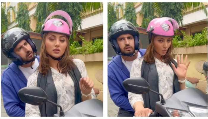 Urvashi Rautela Joins 'Dame Ur Grrr' Trend With Jassie Gill on ‘Kasoor 2’ Sets — Watch