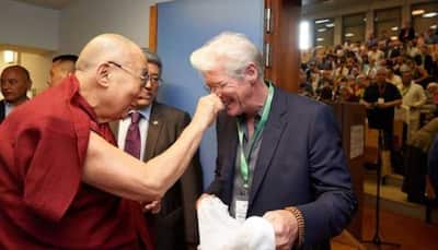 Hollywood Star Richard Gere Attends Dalai Lama's 90th Birthday Celebration In Dharamshala