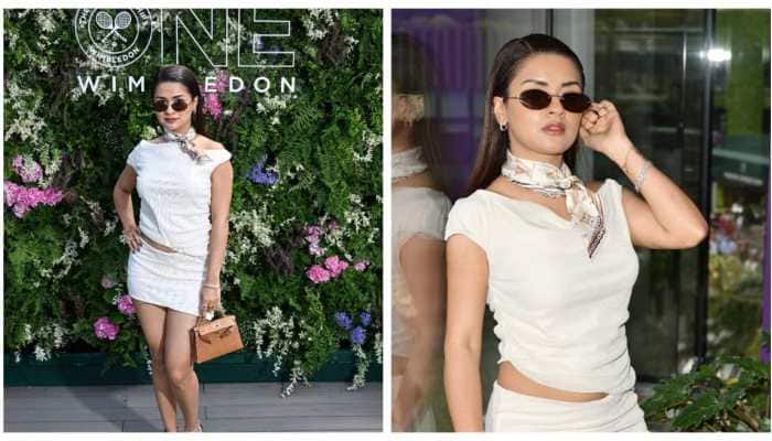 Avneet Kaur Turns Heads At Wimbledon 2025 In Sleek White Ensemble — See Her Stunning Look