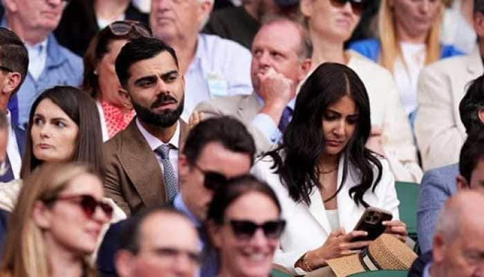 Virat Kohli, Anushka Sharma Make Stylish Appearance At Wimbledon 2025 To Watch Djokovic Storm Into Quarters