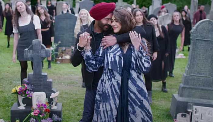 'Can’t Beat Dhoom Dham Hai Step’:Pehla Tu Duja Tu Song From Ajay Devgn, Mrunal Thakur-Starrer ‘Son of Sardaar 2’ Sparks Meme Fest 'Can’t Beat Dhoom Dham Hai Step’:Pehla Tu Duja Tu Song From Ajay Devgn, Mrunal Thakur-Starrer ‘Son of Sardaar 2’ Sparks Meme Fest