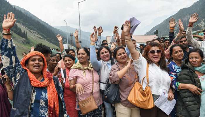 Amarnath Yatra Sees Record 1 Lakh Devotees In Six Days 