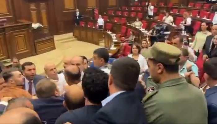 Armenian Parliament's MCD Moment: Punches Fly As Brawl Erupts Amid Bid To Strip Opposition MP’s Immunity Armenian Parliament's MCD Moment: Punches Fly As Brawl Erupts Amid Bid To Strip Opposition MP’s Immunity