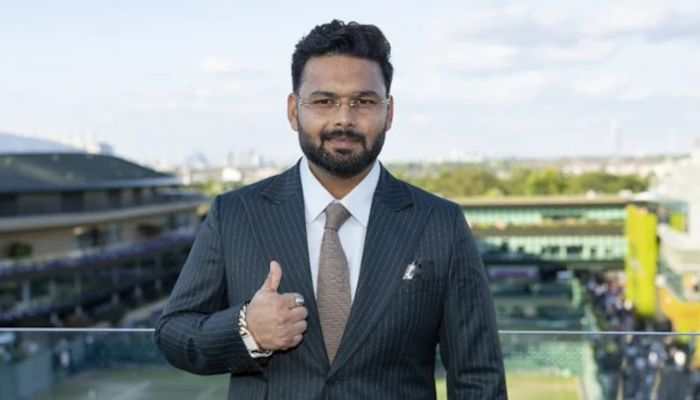 Rishabh Pant Turns Heads At Wimbledon 2025 In Striped Suit, Backs Alcaraz - Watch