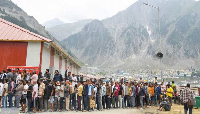 Amarnath Yatra 2025 Crosses 1.11 Lakh Mark In Six Days 