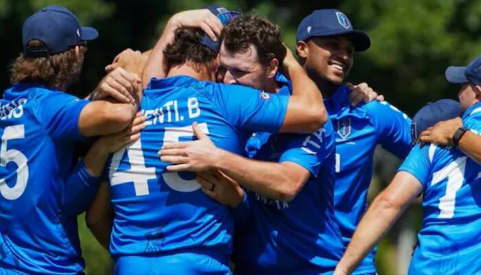Italy's Cricketing Dreams Near Reality As Victory Over Scotland Puts Them On Brink Of T20 World Cup Debut