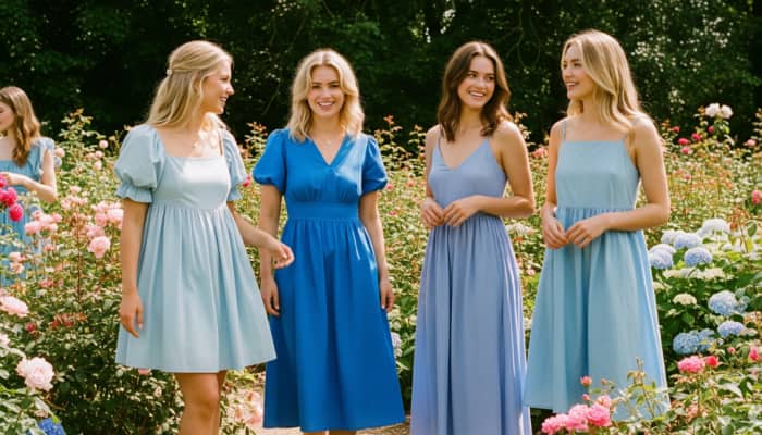 Keep the Blues and the Bills Away: Trendy Blue Dresses Under ₹1000