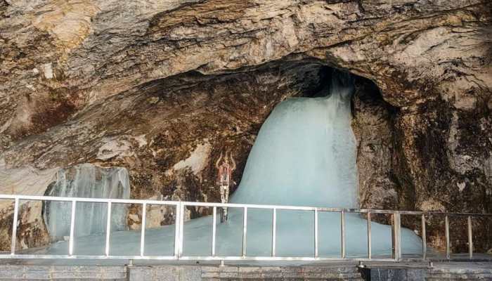 Massive Heatwave In Kashmir Affects Amarnath Yatra, Causes Rapid Melting Of Ice Shivling Within First 10 Days