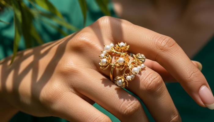 Must-Have Adjustable & Kundan Rings with Myntra Must-Have Adjustable & Kundan Rings with Myntra