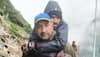 Amarnath Yatra 2025: SDRF Personnel Heroically Carry Ill Pilgrim On His Back