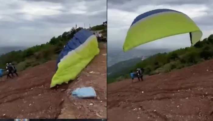 Caught On Camera: Gujarat Tourist Dies In Dharamshala Paragliding Crash; Viral Video Ignites Safety Concerns Caught On Camera: Gujarat Tourist Dies In Dharamshala Paragliding Crash; Viral Video Ignites Safety Concerns