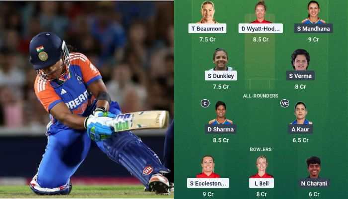 ENG-W vs IND-W 1st ODI Dream11 Prediction: Fantasy Tips, Top Picks, Probable XIs & Match Preview from Southampton ENG-W vs IND-W 1st ODI Dream11 Prediction: Fantasy Tips, Top Picks, Probable XIs & Match Preview from Southampton