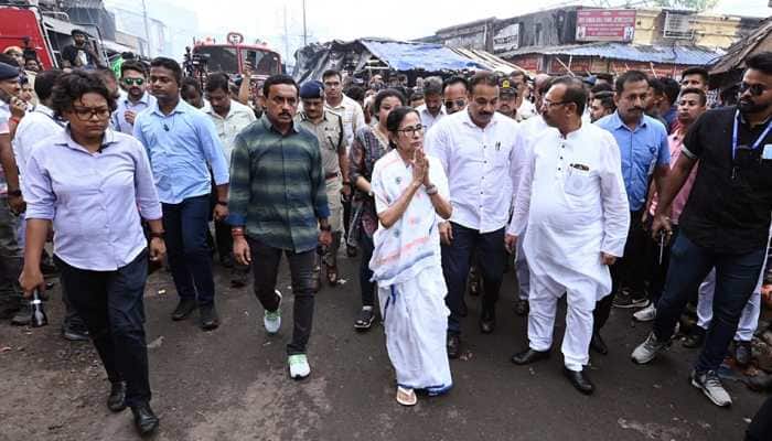 Mamata Banerjee Leads Protest Rally Against Detention Of Bengal Migrant Workers