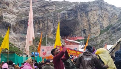 One Dead, Three Injured Due To Mudslide On Amarnath Route; Yatra Suspended Until Weather Improves
