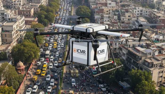 ICMR Trials Show Drones Can Deliver Blood In 15 Minutes, But Regulatory And Infrastructure Hurdles Remain ICMR Trials Show Drones Can Deliver Blood In 15 Minutes, But Regulatory And Infrastructure Hurdles Remain