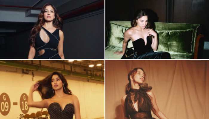 From Triptii Dimri To Janhvi Kapoor : 5 Power Looks That Prove Black Will Always Be The Ultimate Fashion Statement