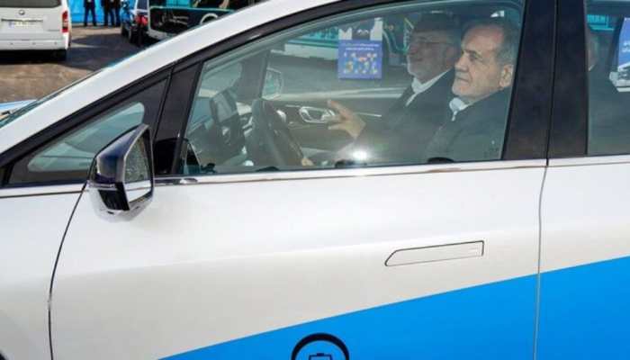 Iranian President Takes Taxi After Convoy Breaks Down Due To Contaminated Fuel
