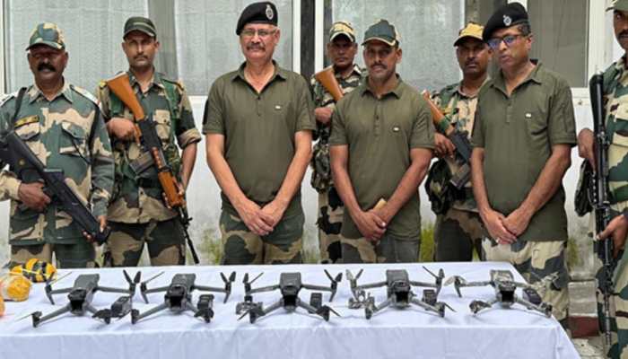Punjab: BSF Recovers 6 Pakistani Drones, 2.34 kg Heroin From Amritsar Border