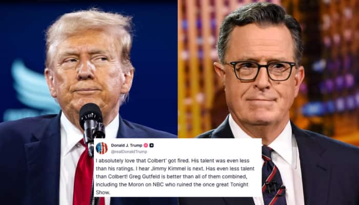 'His Talent Was Even Less Than His Ratings': Trump Mocks Colbert As CBS Cancels The Late Show After 10-Year Run