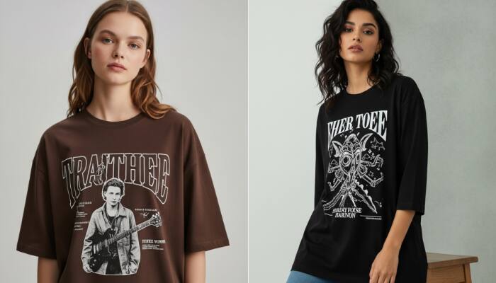 Must-Have Oversized Graphic T-Shirts to Buy Now on Myntra