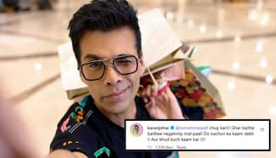 'Chup Kar...' Karan Johar LOSES COOL, Slams Troll Calling Him ‘Nepo Kid Ka Daijaan'