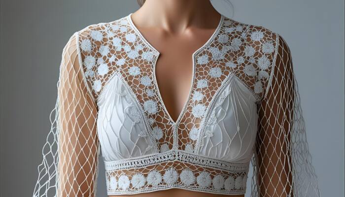Best Net Embroidered Tops